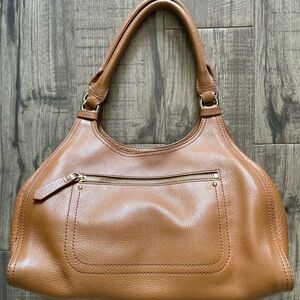 Cole Haan Tan Leather Shoulder Bag